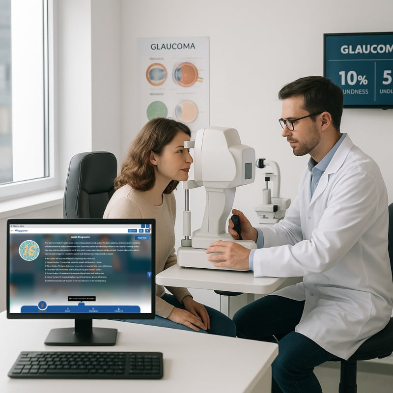 Recognizing Glaucoma Symptoms Earlier with Color Vision Testing
